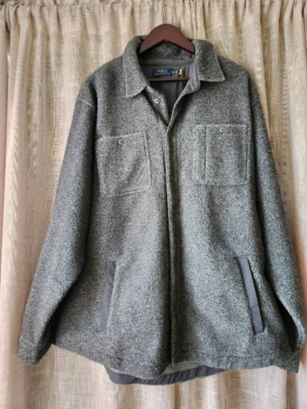 Polo Ralph Lauren Men's Brushed Fleece Shirt Jacket